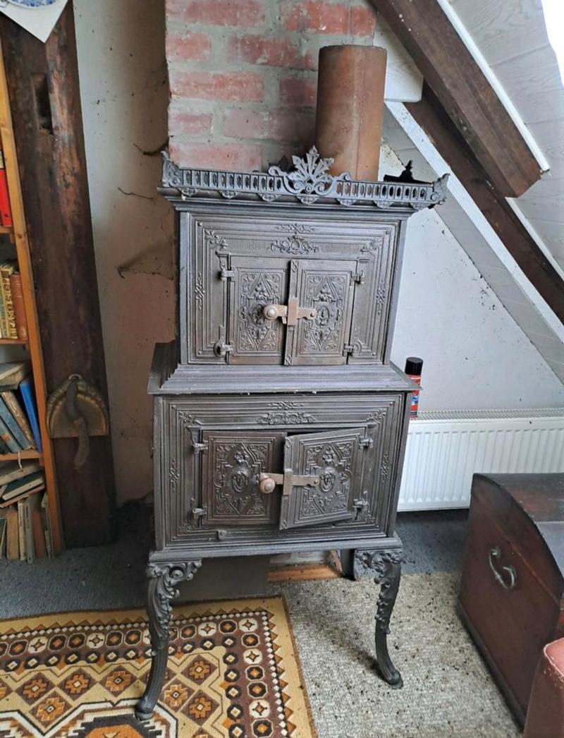 alte Gußkamine Modell 56 -60