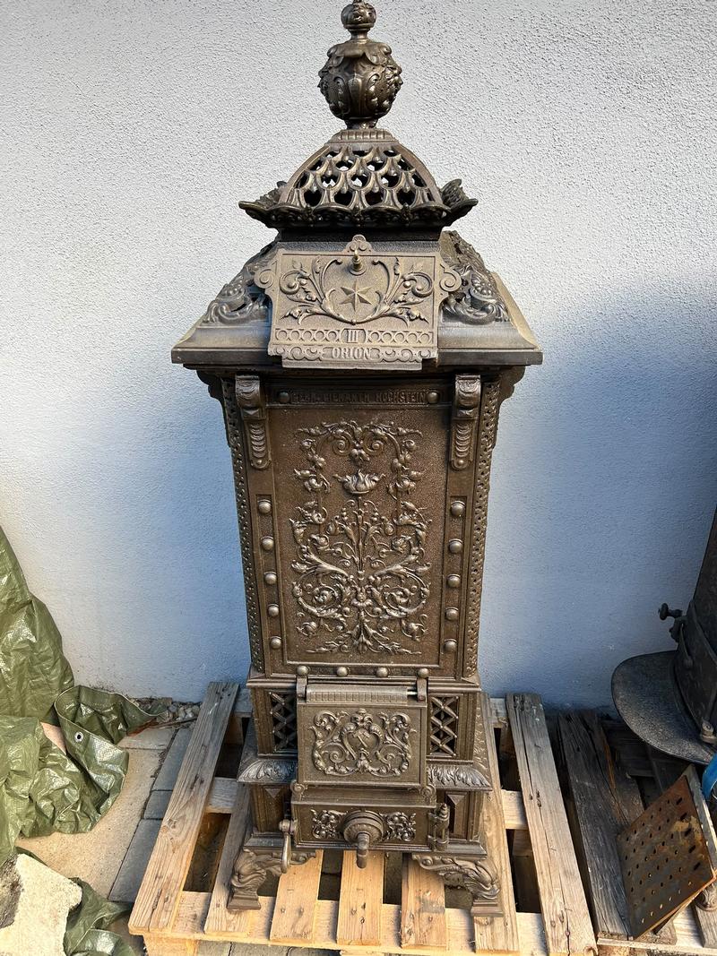 alte Gußkamine Modell 76 - 80